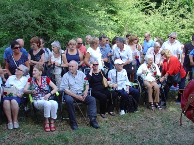 Homenaje a la familia Sagardia Goñi en Legarrea