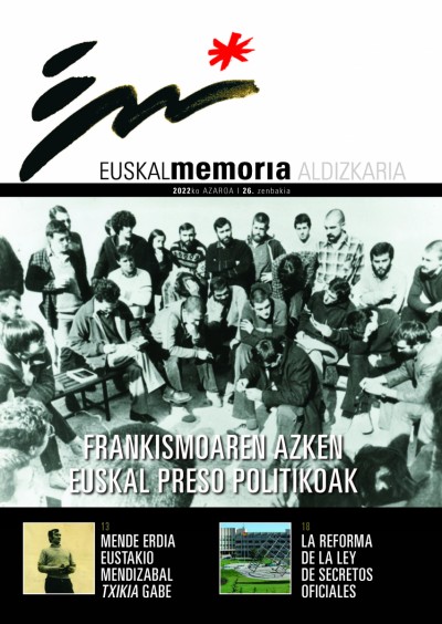 Euskal Memoria aldizkaria 26. alea