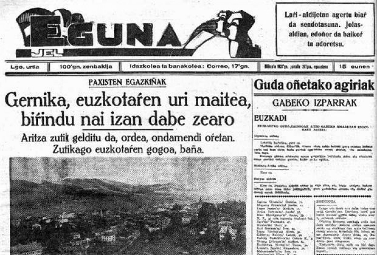 Gernika 1937-2017: La presencia del Pasado